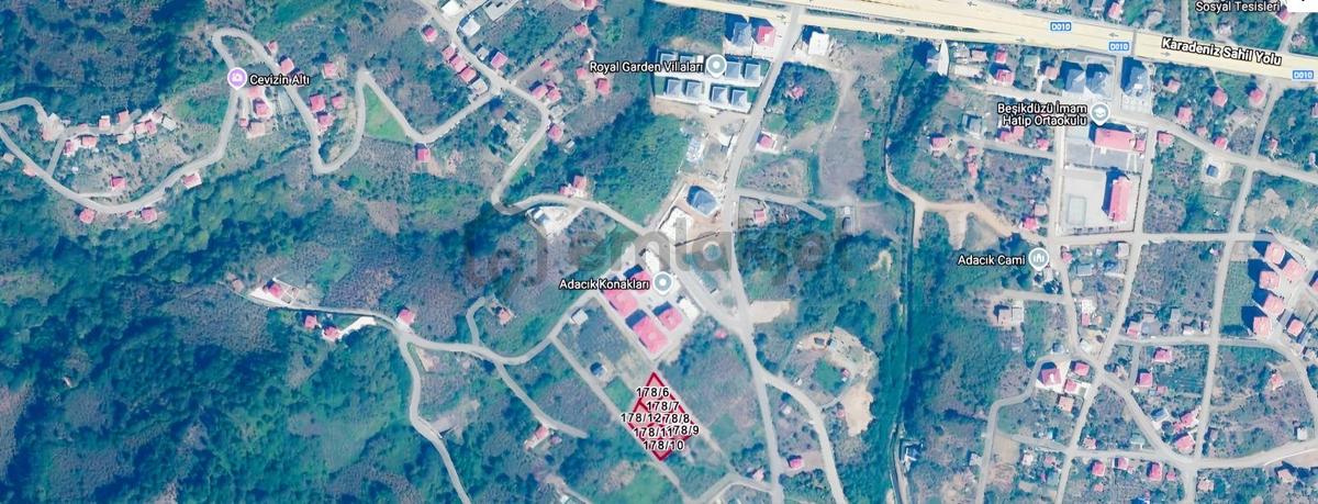 Mabel'den Adacık Deniz Manzaralı Köşe Başı Arsa - 10