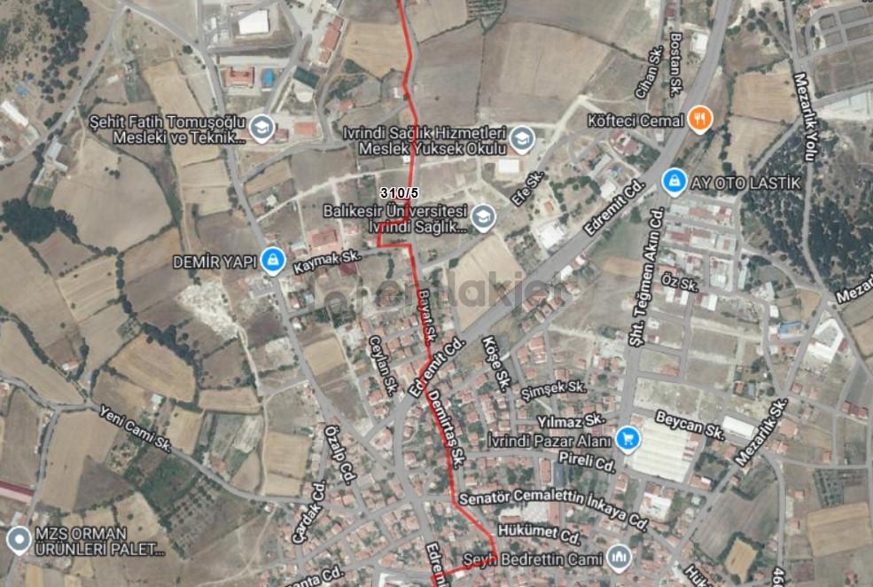 Mir'den İvrindi Sakarya Mahallesinde 2 Kat İmarlı Satılık Arsa - 4
