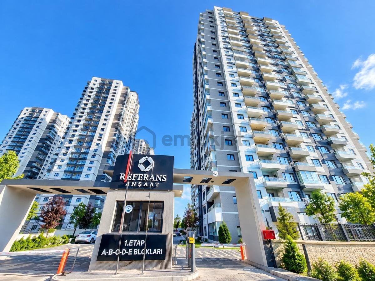 Referans Ankara'da Kiralık 10.kat Eşyasız 1+1 Daire /marka - 24