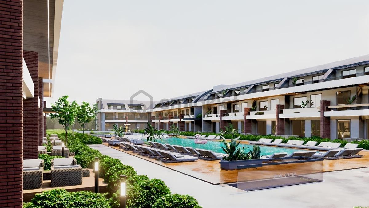 Ormanın İçinde Bahçeli 1+1 / Villa Konseptinde, Huzurlu. - 12