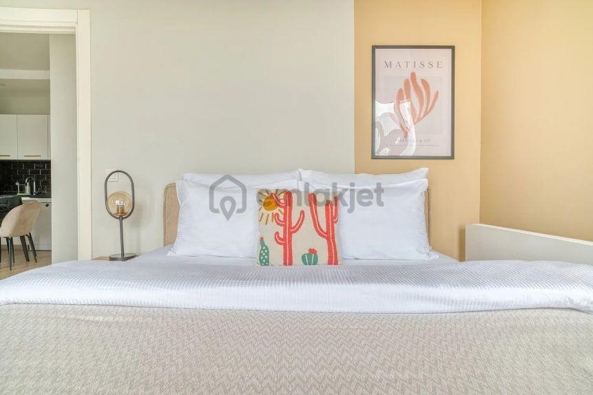 Sahibinden Kağıthane Talatpaşa'da Eşyalı Şehir Manzaralı 2+2 Daire - 8