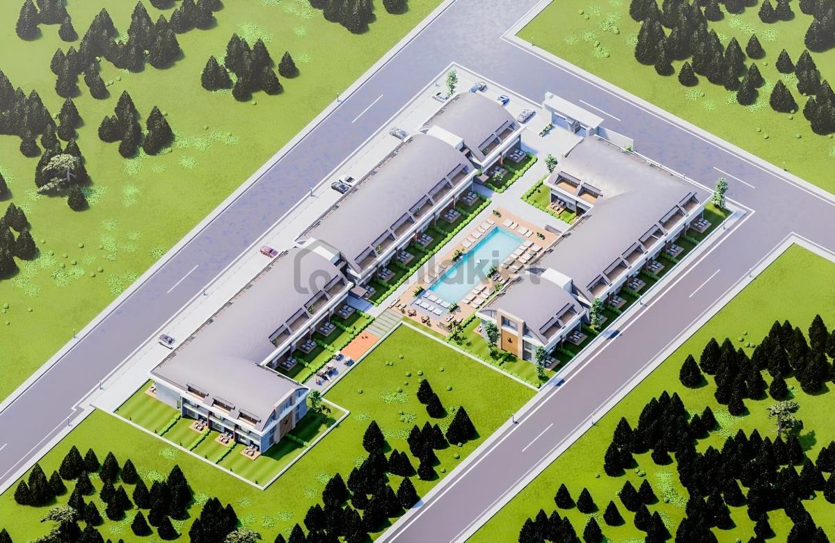 Ormanın İçinde Bahçeli 1+1 / Villa Konseptinde, Huzurlu, - 12