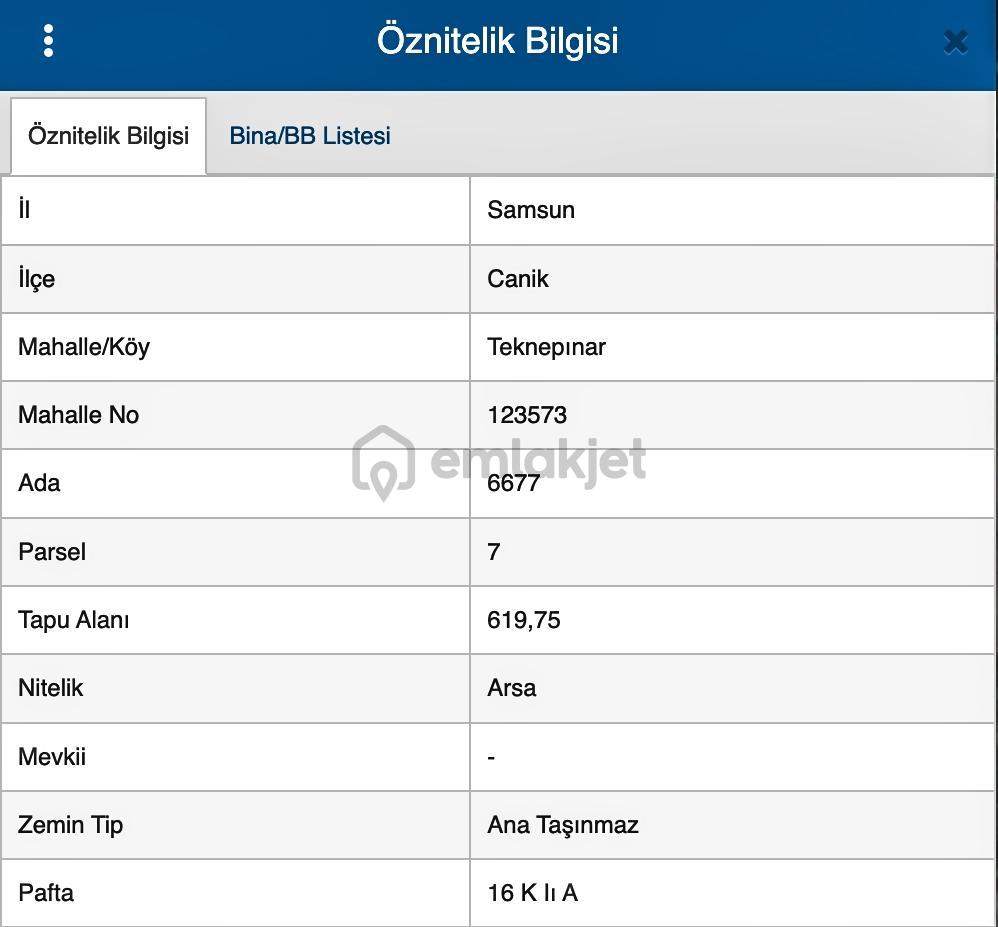 Canik Teknepınar Da 6 Kata İmarlı Satılık 620 Metre Arsa - 19
