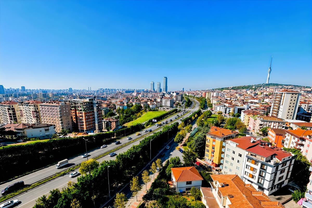 Ümraniye Esenevler Lidya Evlerinde Manzaralı Satılık 2+1 Ara Kat - 35