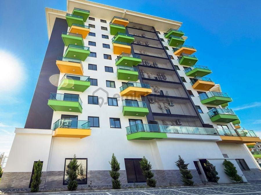 Alanya Avsallarda Muhteşem Residanceda Sıfır 1+1 Satılık Daire - 16