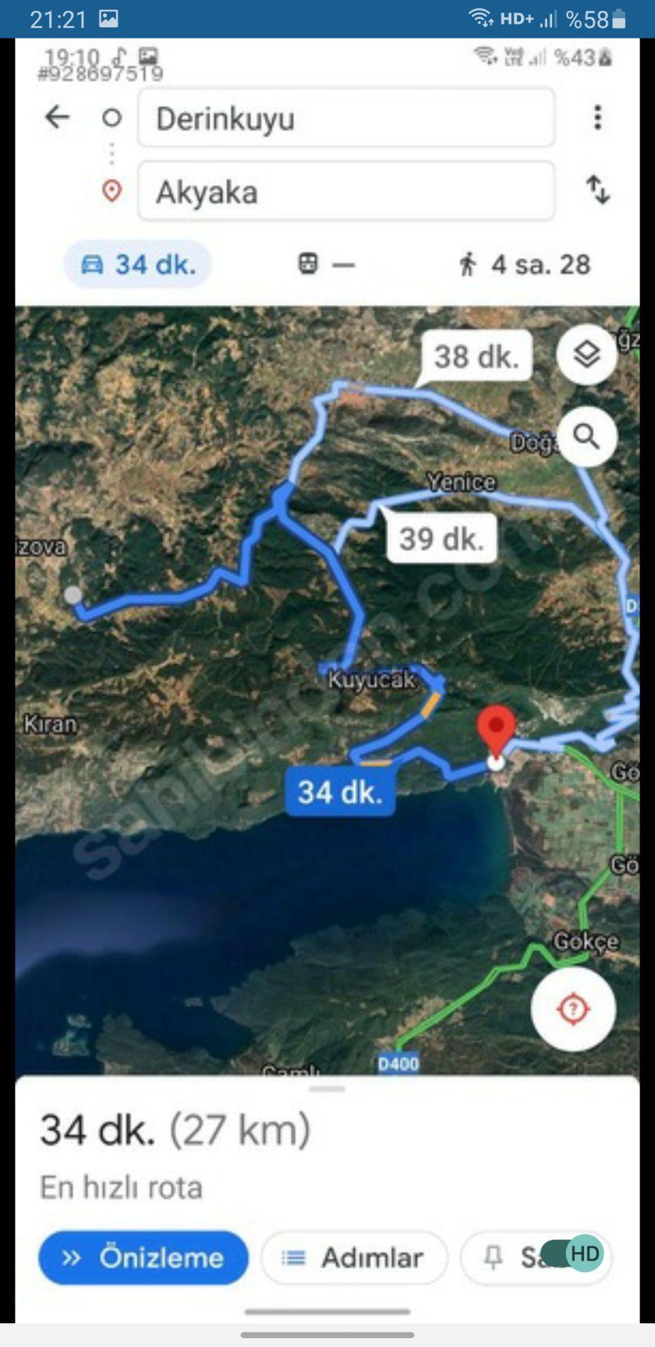 Sahibinden İmarlı 3 Buçuk Dönüm Arsa - 5