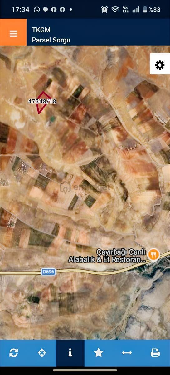 Çayırbağında 1000 M² Hisseli Satılık Tarla - 6