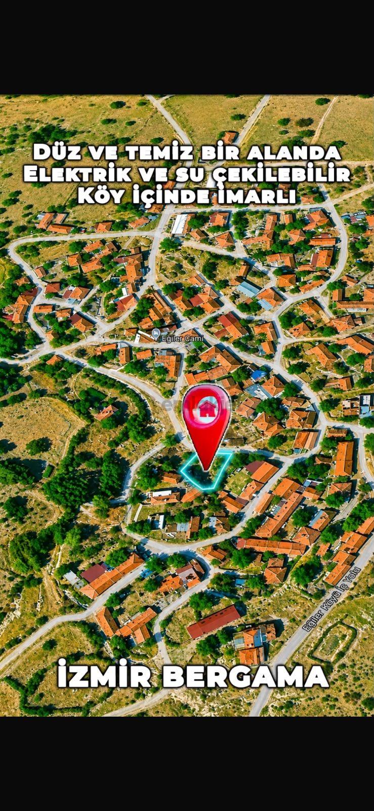 İzmir Bergamada Köy İçinde Acil Satılık Arsa - 5