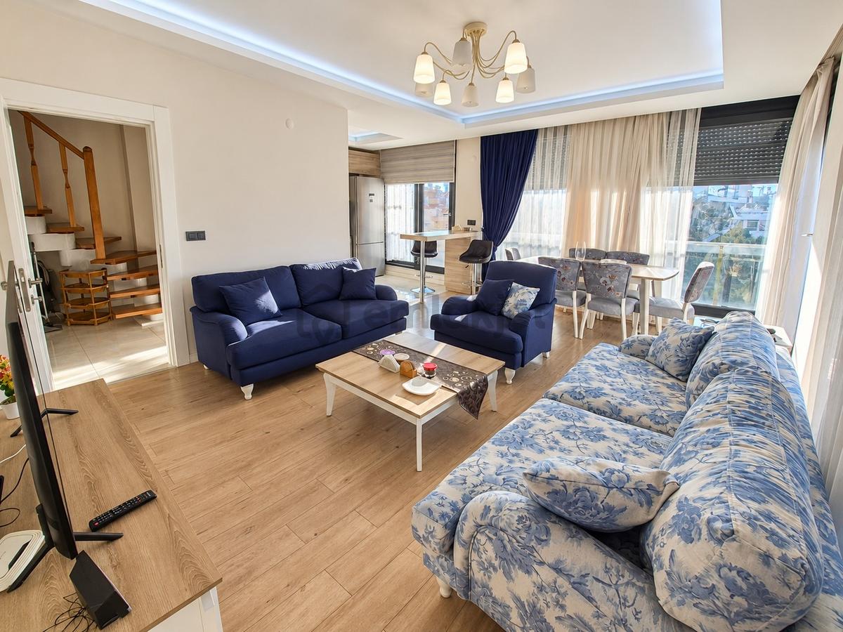 Antalya Bahçelievler'de Geniş Teraslı Satılık 3+1 Dubleks Daire - 5