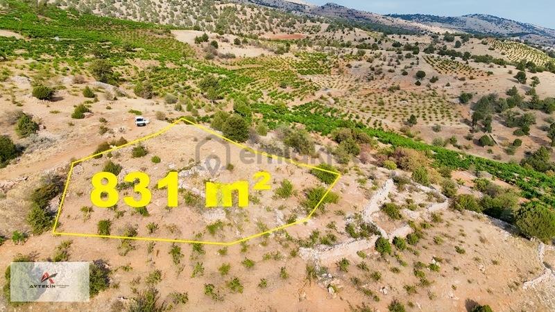 Devlet Ormanına Cephe, Yola Sıfır! Hadim'de 831m² Müstakil Tarla - 2