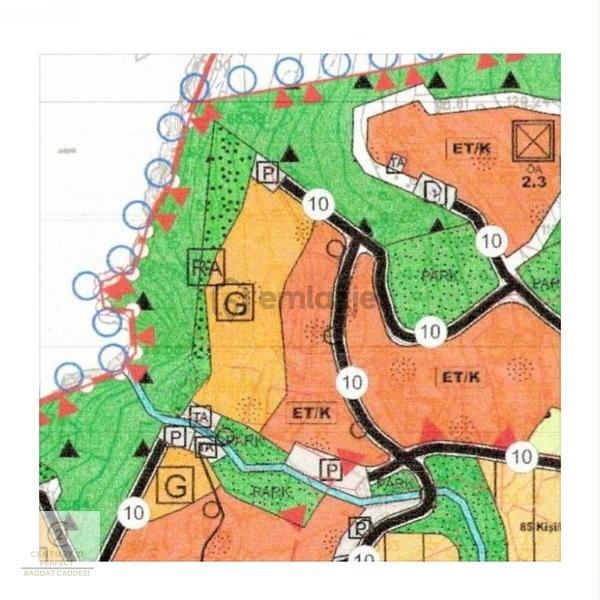 Fethiye Faralyada Turizm Bölgesinde Satılık Arsa 2005 M2 - 3