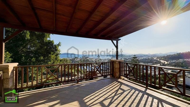 Bodrum Yokuşbaşı Kale Manzaralı Müştemilatlı 4+1 525 M2 Kiralık - 32