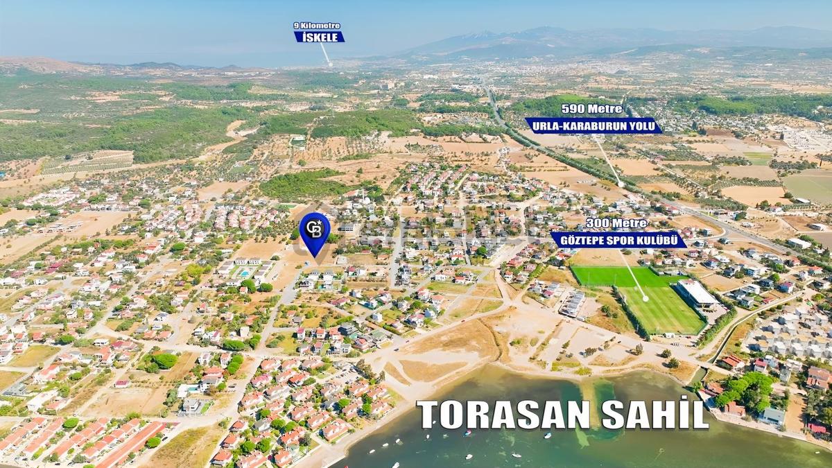 Urla Torosan'da İki Villa İmarlı Harika Konumda Satılık Arsa - 11