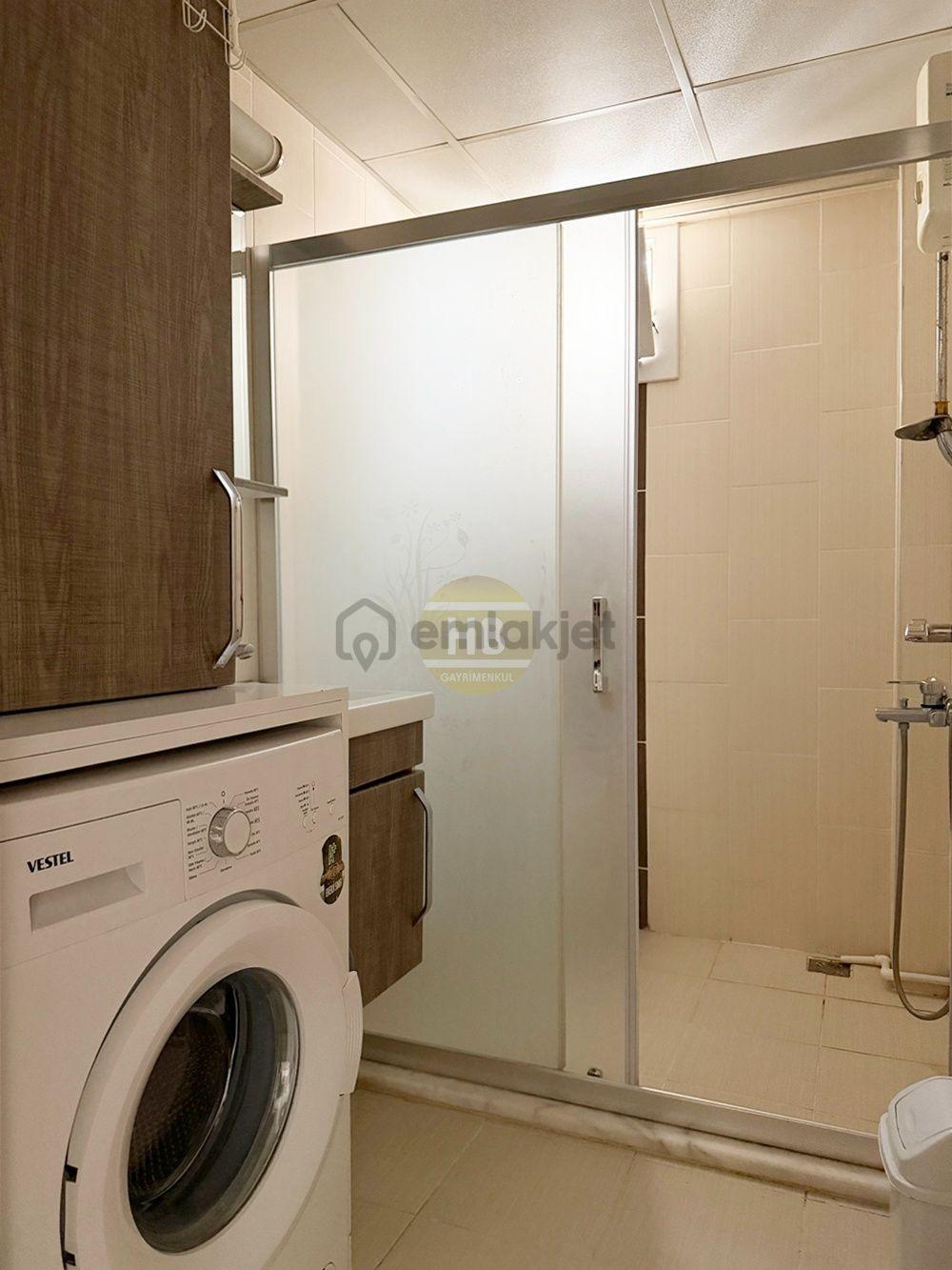 Hb'den 2+0 Eşyalı Kiralık Daire, Doğalgazlı & Klimalı, Asansör, Otopark - 15