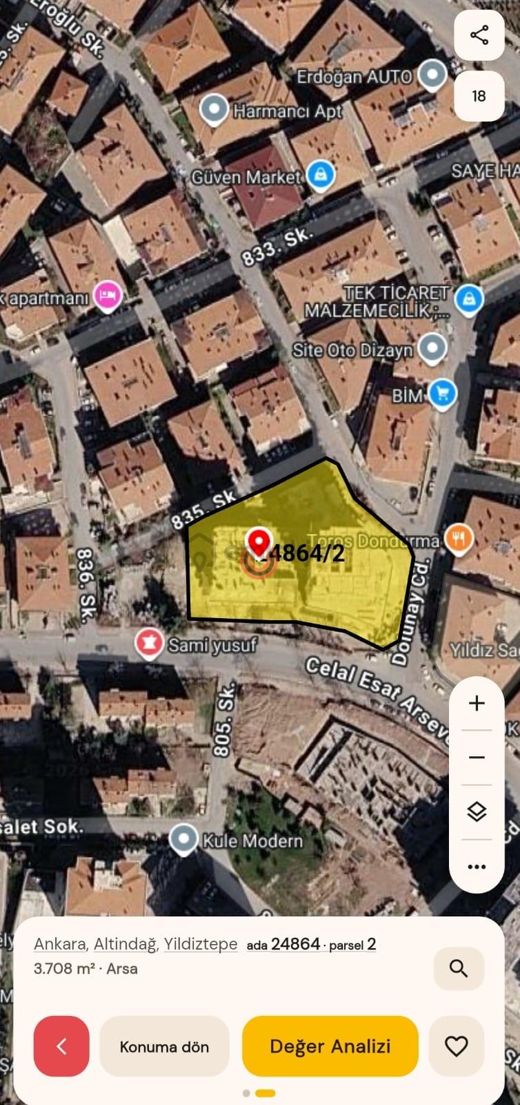 Hasköy Yıldıztepe Esat Arseven Caddesi Üzeri Arakat Lüx 4+1 - 6