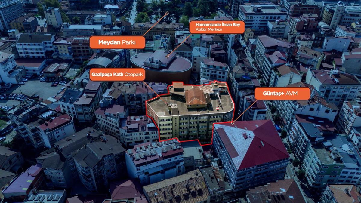 Trabzon Ortahisar Gazipaşa Cad.satılık Kiracili Otopark