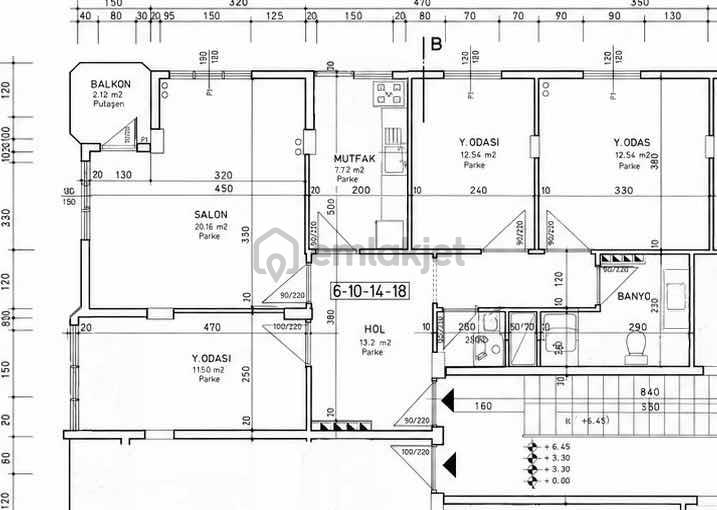 Tezkent Sitesi Satılık 3+1 - 18