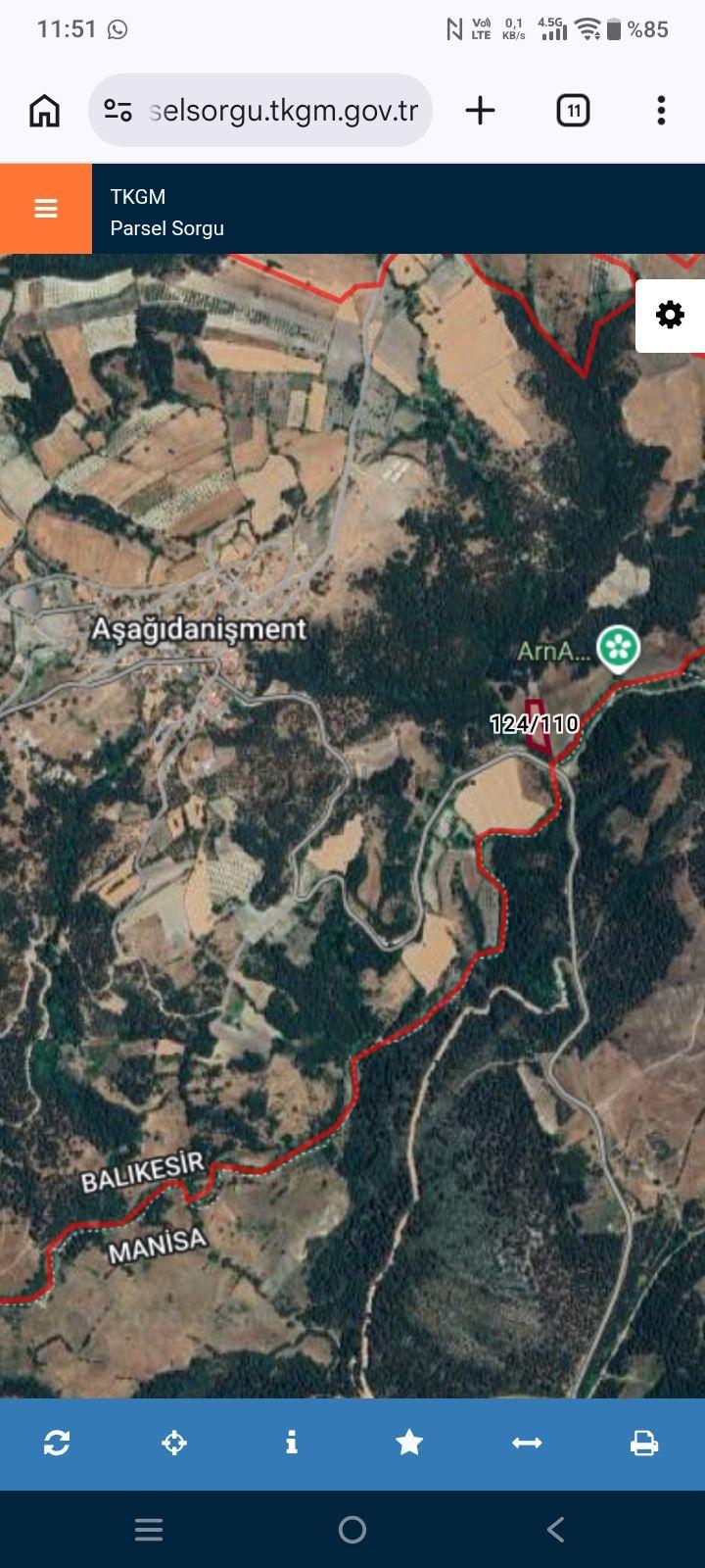 Ay Emlaktan Savaştepe Aşağıdanismentte 3057 M Tarla - 2