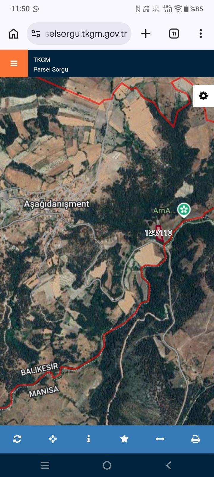 Ay Emlaktan Savaştepe Aşağıdanismentte 3057 M Tarla - 3