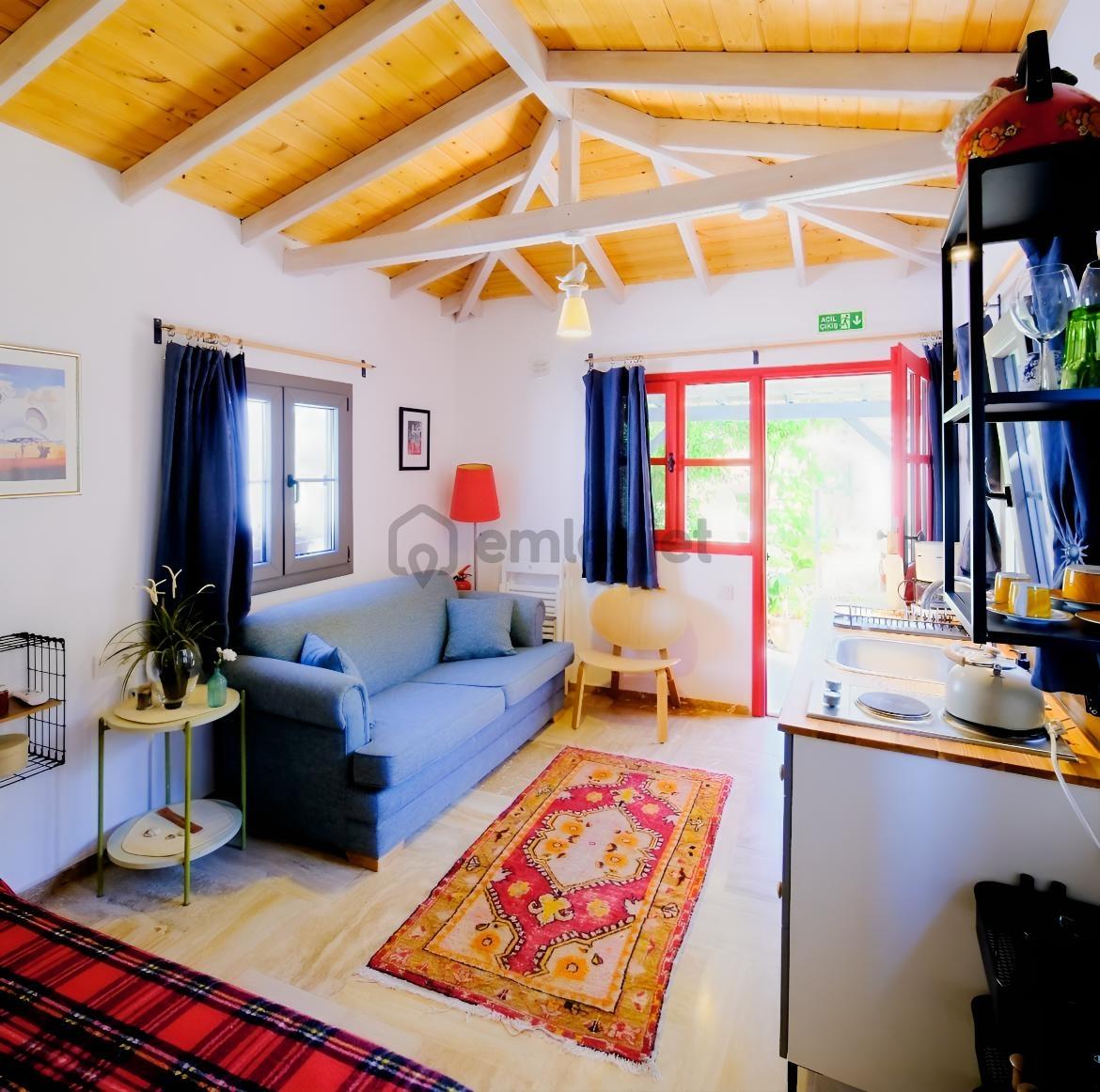 Eğlenhocada Deniz Manzaralı, Müstakil Konsept Taş Yaşam Evi - 15