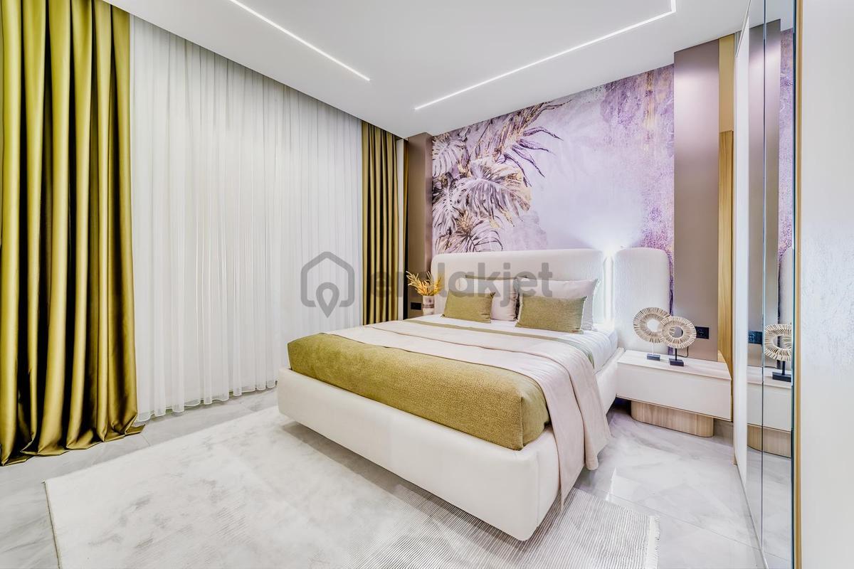 Alanya Tepe'de Deniz Ve Kale Manzaralı Lüks Villa - 29
