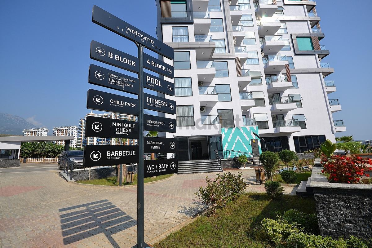 Mahmutlar'da Deniz Ve Şehir Manzaralı Eşyalı 3+1 | Tekce - 32