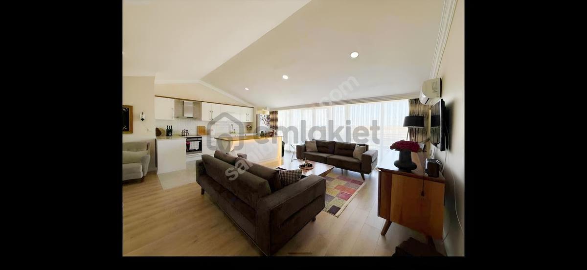 Geniş Deniz Manzaralı Havuzlu Sitede Kiralık Daire - 19