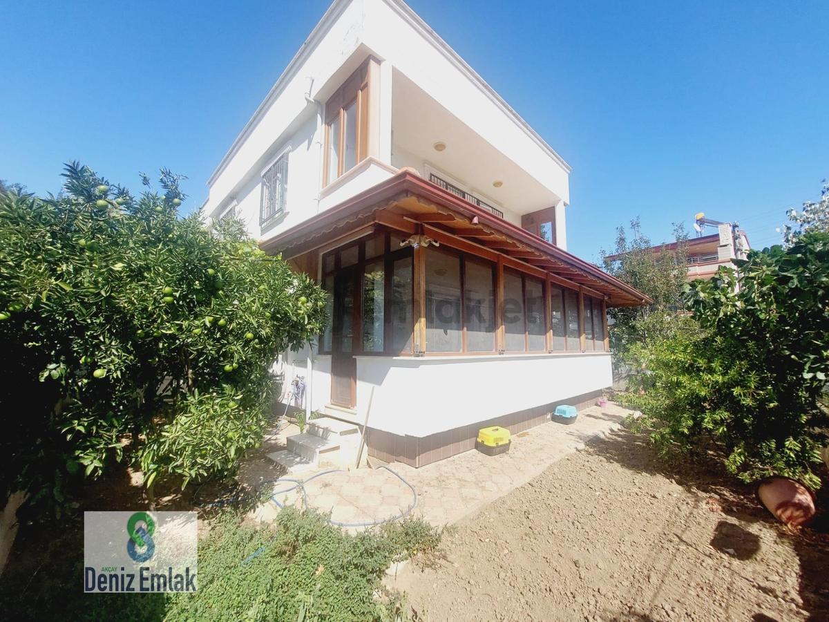 Denizden Gürede Denize 300 M Geniş Bahçeli Köşe Satılık 4+1 Villa. - 16