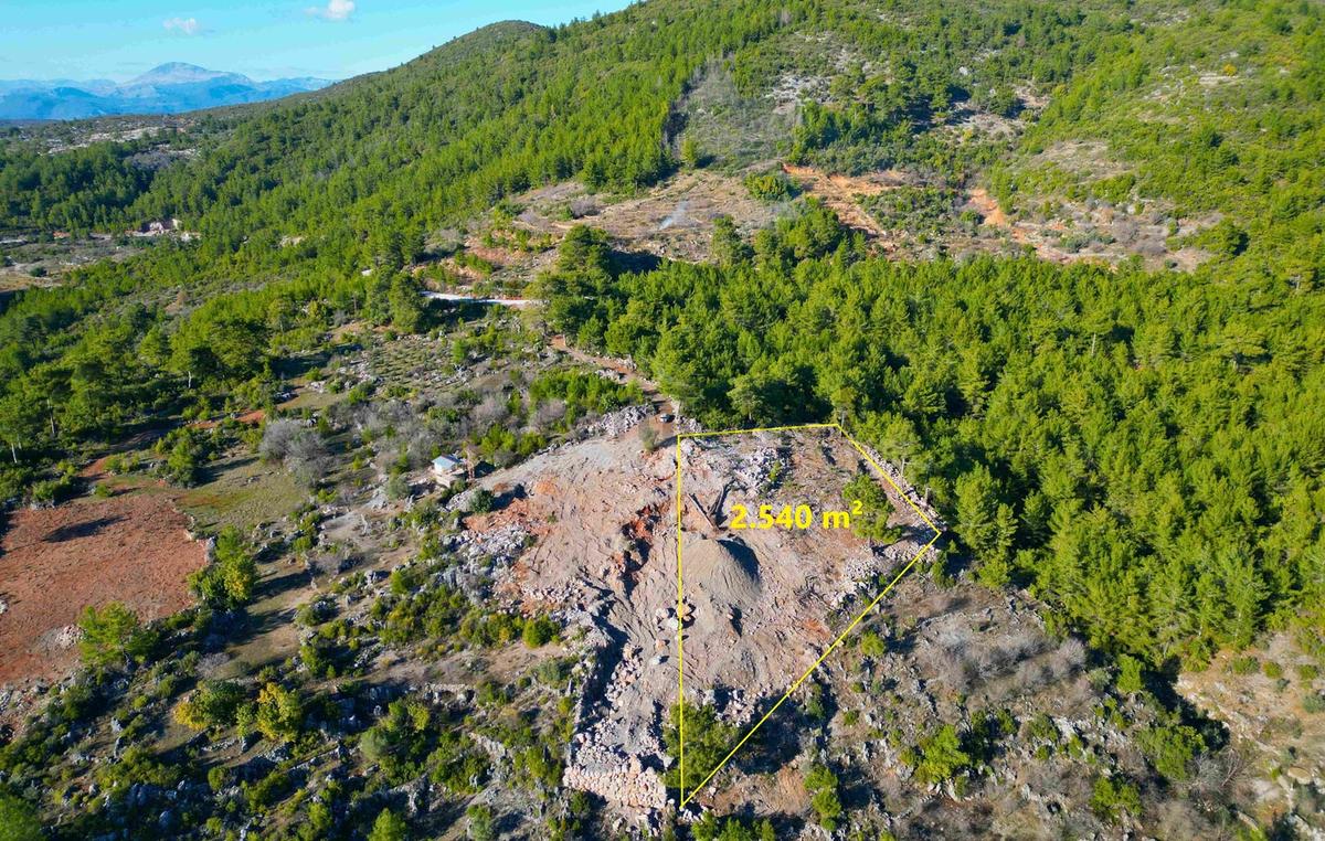 Satılık 2540 M² Tarla Deniz Manzaralı, Orhan Mah. - 3