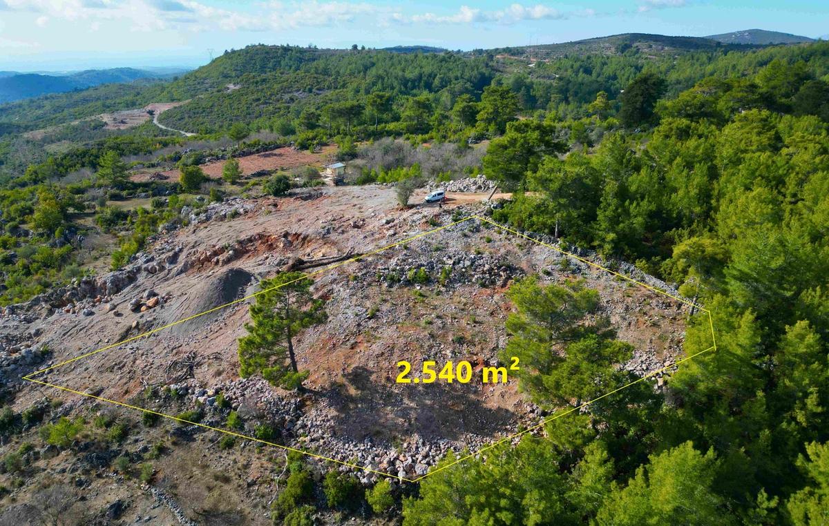 Satılık 2540 M² Tarla Deniz Manzaralı, Orhan Mah. - 8