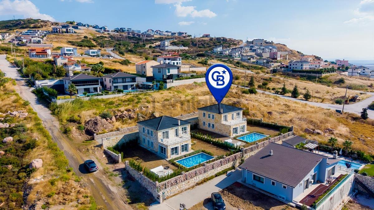 Foçaköy'de Satılık 5+1 Tam Müstakil Havuzlu Villa - 34