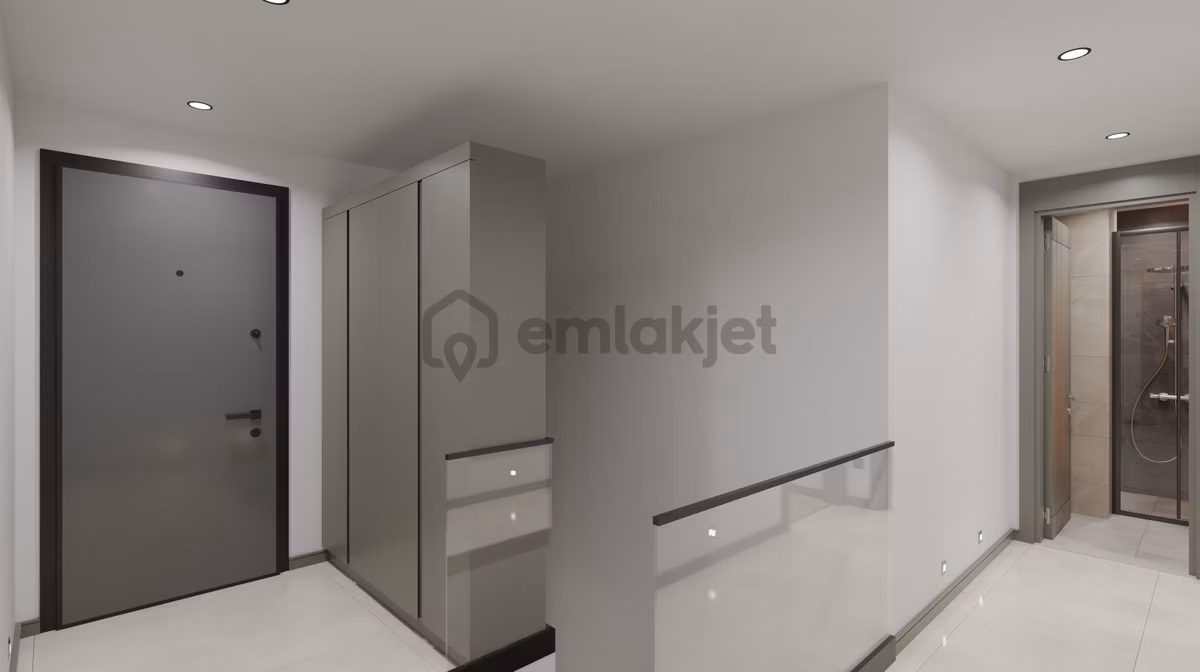 Cumhuriyet Mahallesi 'nde Ebeveyn Banyolu 4+1 Dubleks - 5