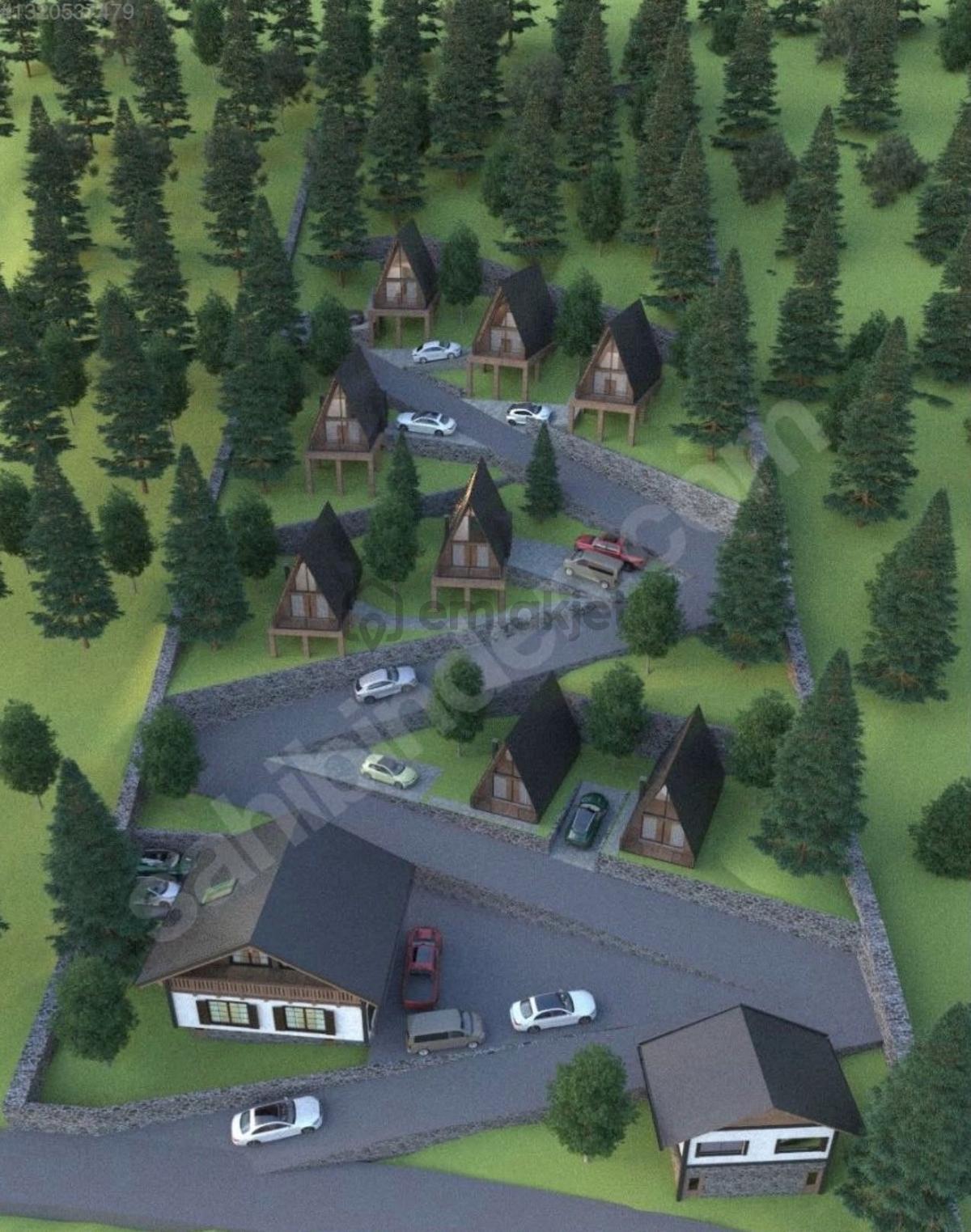 Maçka Dikkaya'da Doğa Manzaralı 4828 M² Satılık Arsa - 11