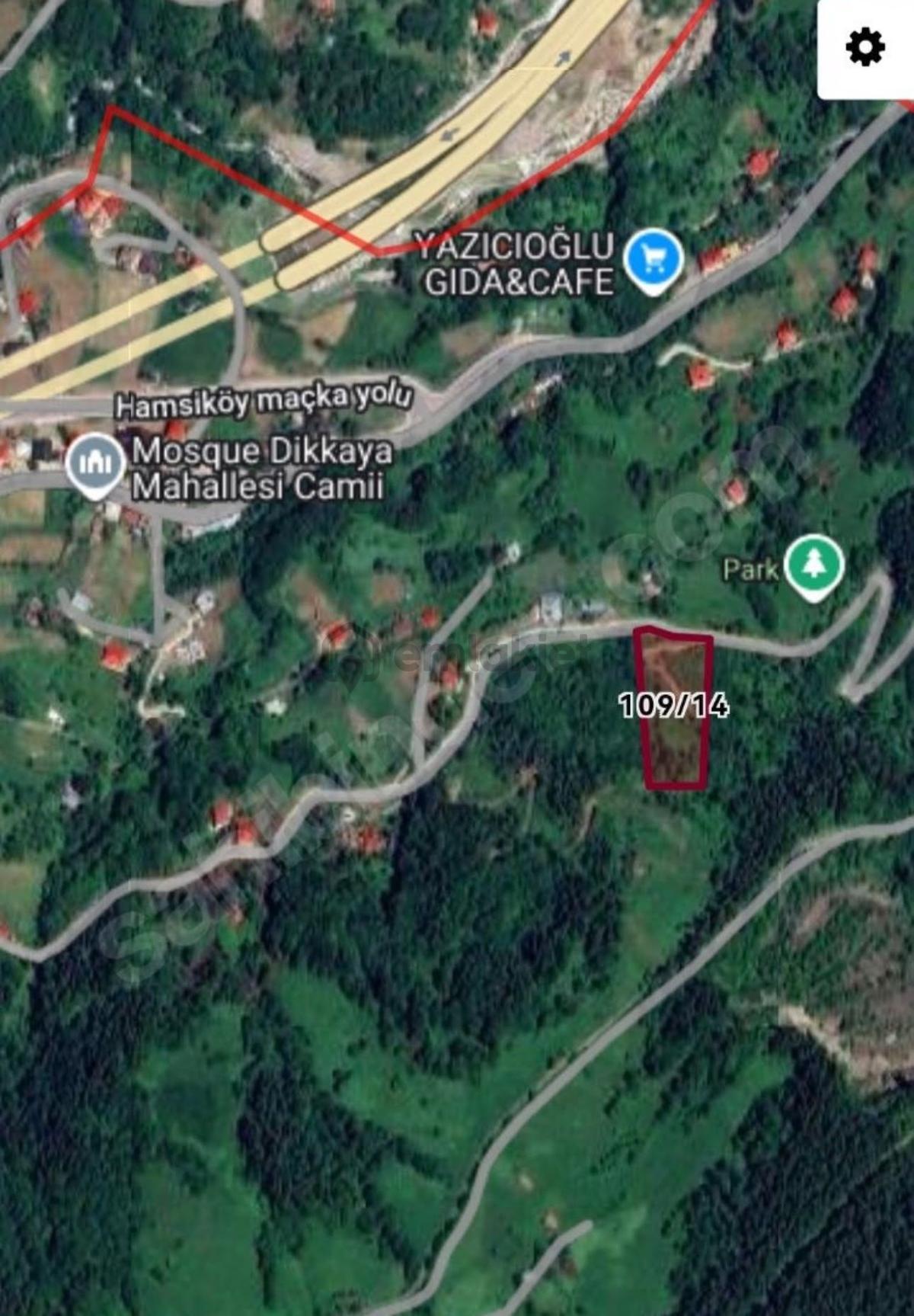 Maçka Dikkaya'da Doğa Manzaralı 4828 M² Satılık Arsa - 10