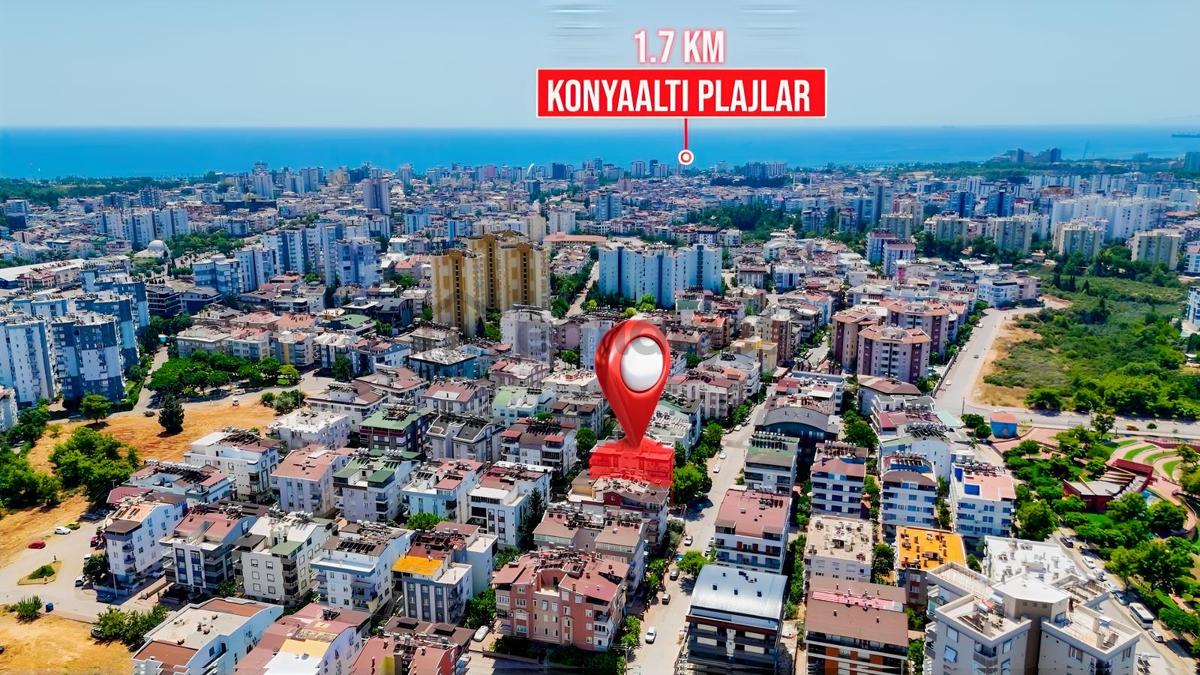 Konyaaltı Toros Mah'de 4+1 Satılık Dubleks Daire - 29