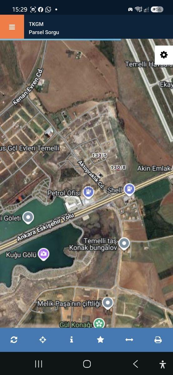Temelli'de Gölete Ve Eskişehir Yoluna Cephe İmarlı Parseller - 3