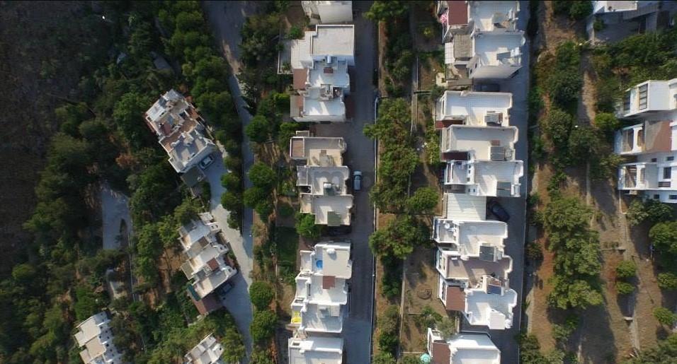 Bodrum Bağla'da Özel Plajlı Sitede, Deniz Mnz. Tripleks Villa - 7