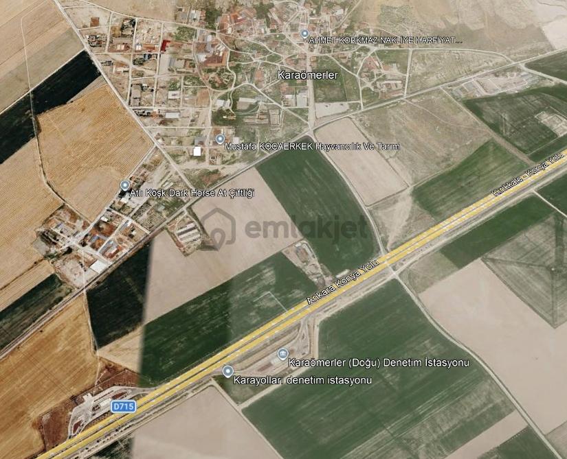 Selçuklu Karaömerlerde 505 M² 2 Kat İmarlı Satılık Arsa - 7