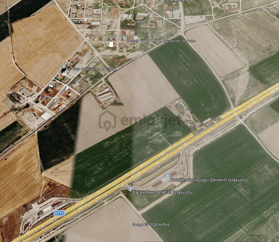 Selçuklu Karaömerlerde 505 M² 2 Kat İmarlı Satılık Arsa - 8