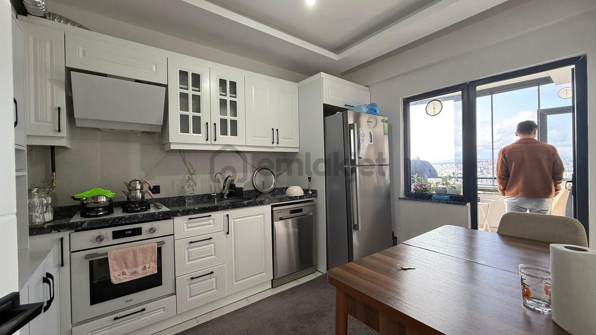 Canikte Lebiderya Deniz Ve Şehir Manzaralı 2+1 Satılık Daire - 6