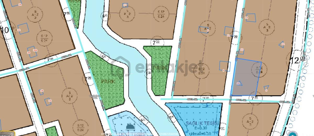 İncesu Tahirini 1046 M² Temiz Villa Parseli - 5