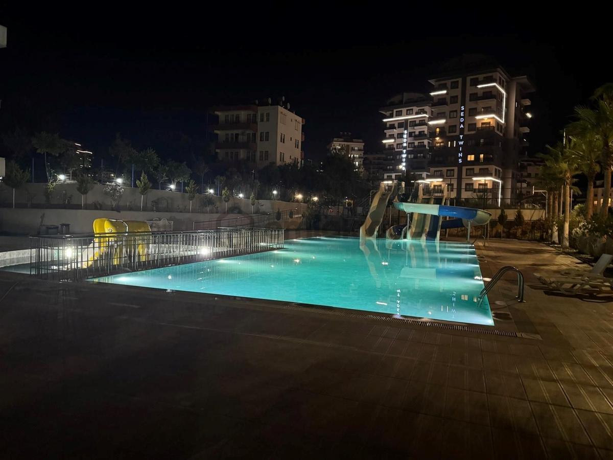 Alanya Avsallarda Havuz Manzaralı 1+1 Satılık Daire - 16