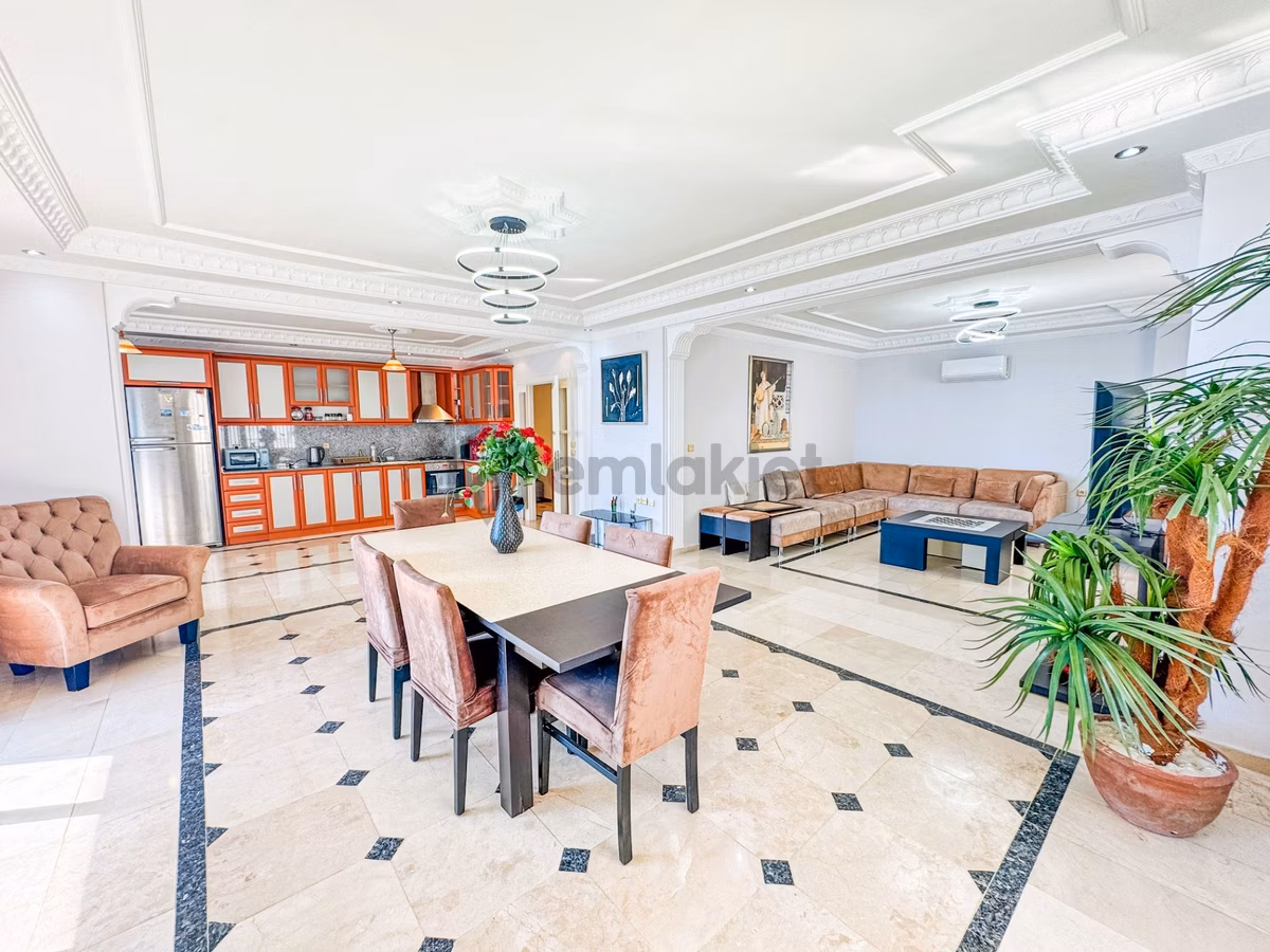 Alanya Mahmutlarda Denize Sıfır Muhteşem Deniz Manzaralı 3+1 Satılık Penthouse - 3