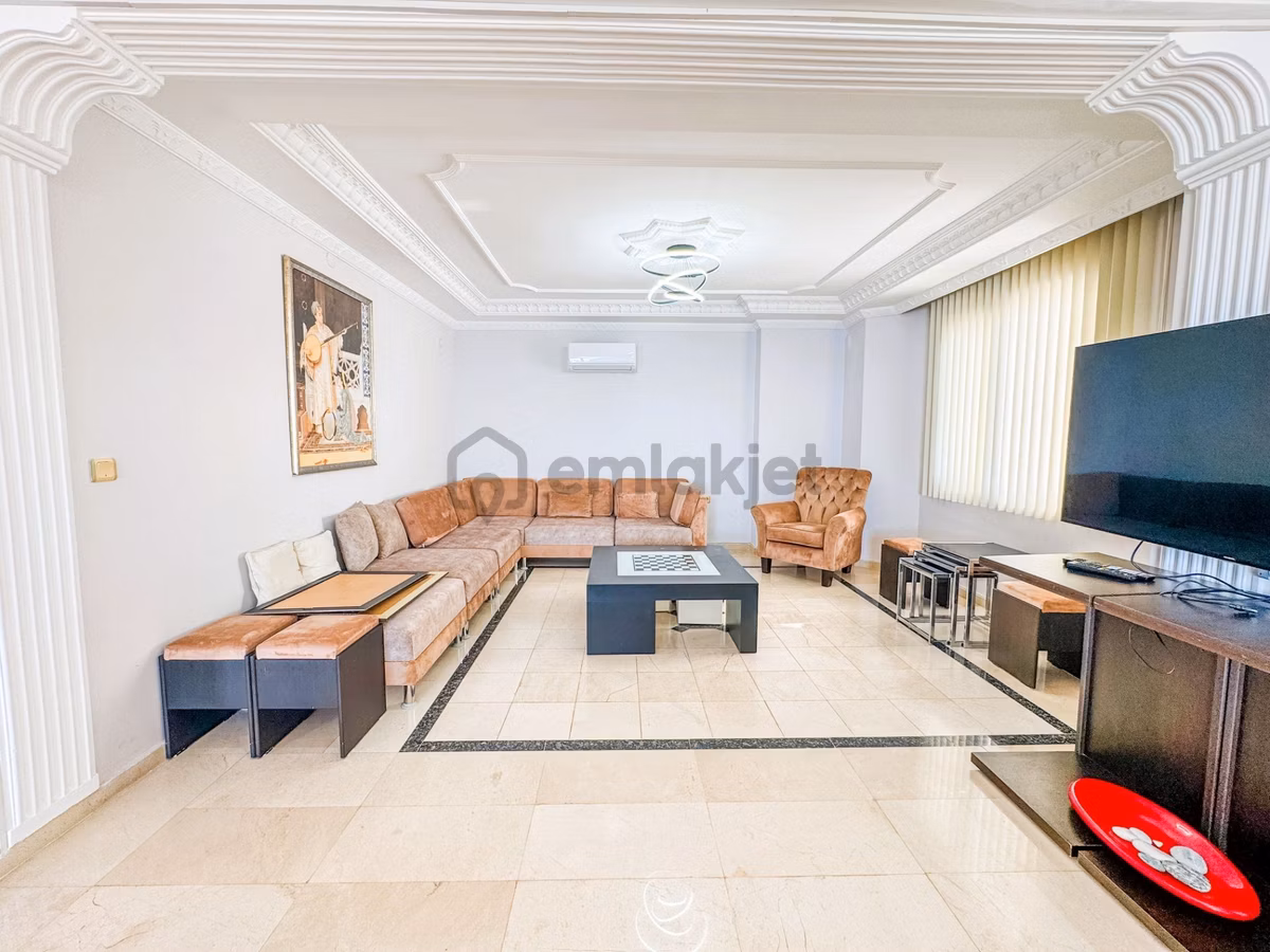 Alanya Mahmutlarda Denize Sıfır Muhteşem Deniz Manzaralı 3+1 Satılık Penthouse - 6