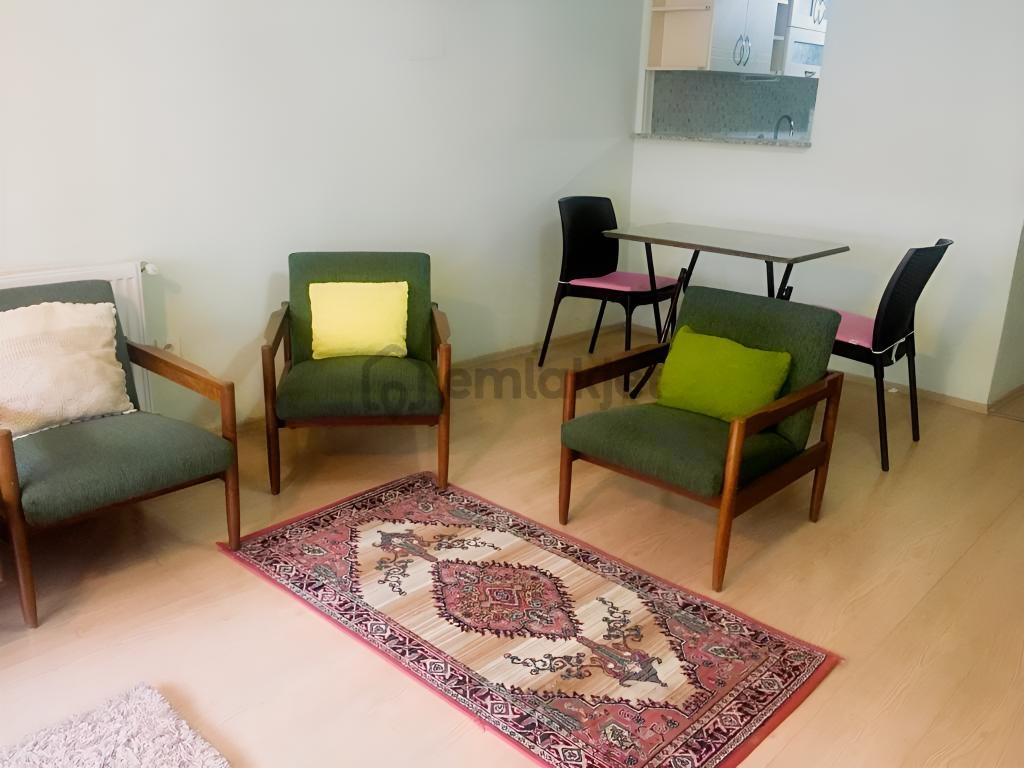 Akşit Sahil Sitesi Eşyalı Kiralık 1+1 Daire - 5