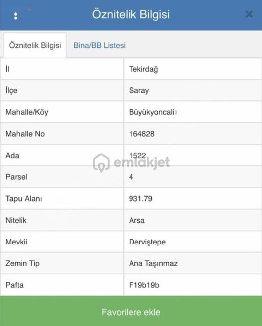 Yeniköy'de 932 M2 Satılık Arsalar - 21