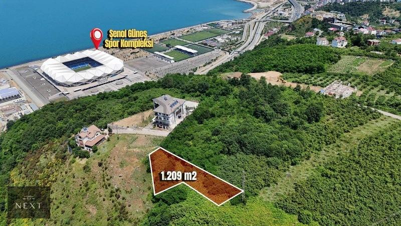 Trabzon Akyazı Da Deniz Manzaralı Satılık Arsa