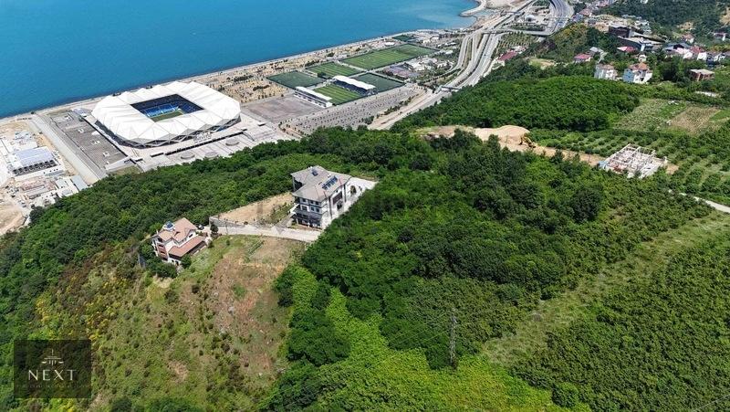 Trabzon Akyazı Da Deniz Manzaralı Satılık Arsa - 9