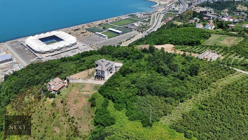 Trabzon Akyazı Da Deniz Manzaralı Satılık Arsa - 11