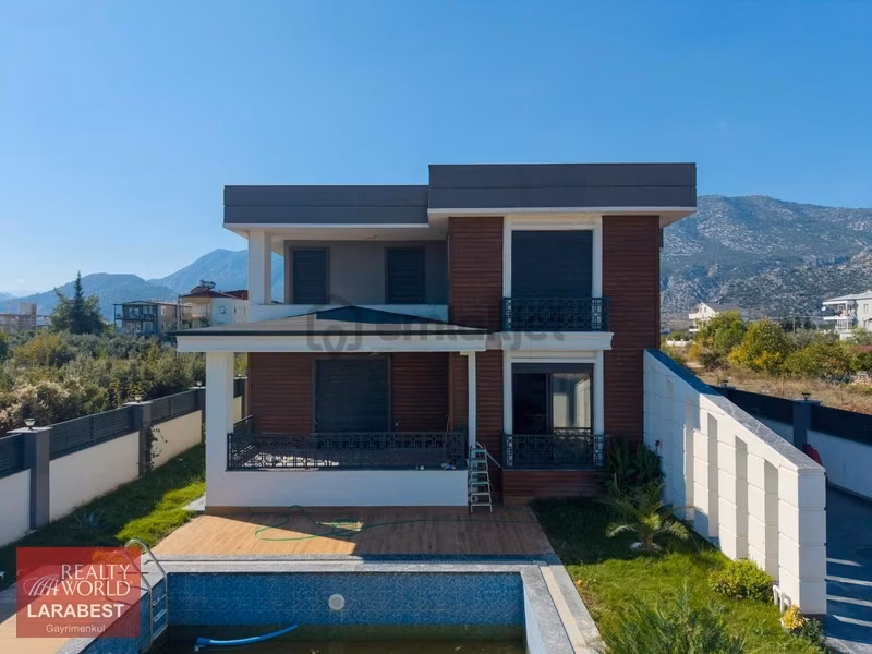 Döşemealtında Tam Müstakil Parselde Özel Havuzlu Sıfır Villa - 29